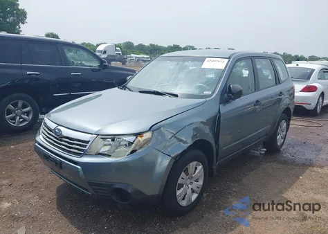 2010 Subaru Forester 2.5X from USA, damaged, VIN JF2SH6AC3AH746590
